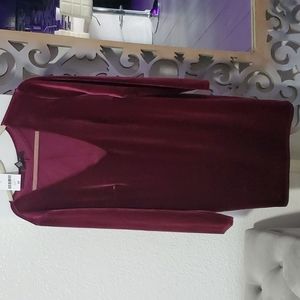 Burgundy forever 21 dress